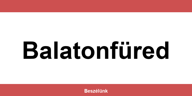 Vodafone (One) ügyfélszolgálat Balatonfüred – telefonszám és elérhetőség